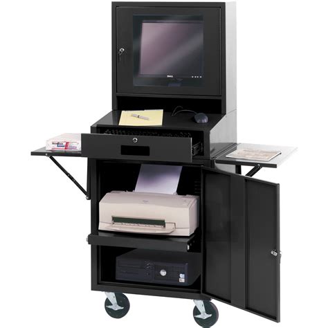 Secure Computer Cabinets, Mobile Computer Cabinets in Stock